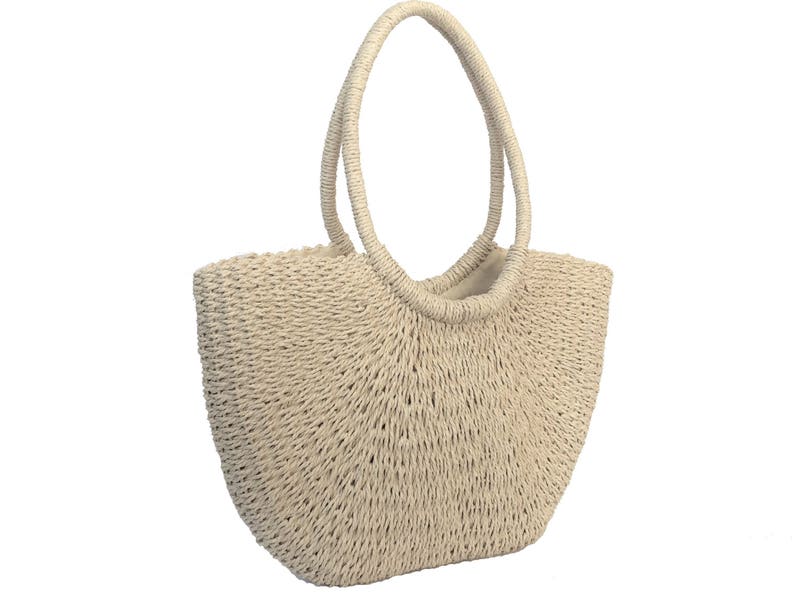 Unique Medium Handmade Straw Handbag - Etsy Australia