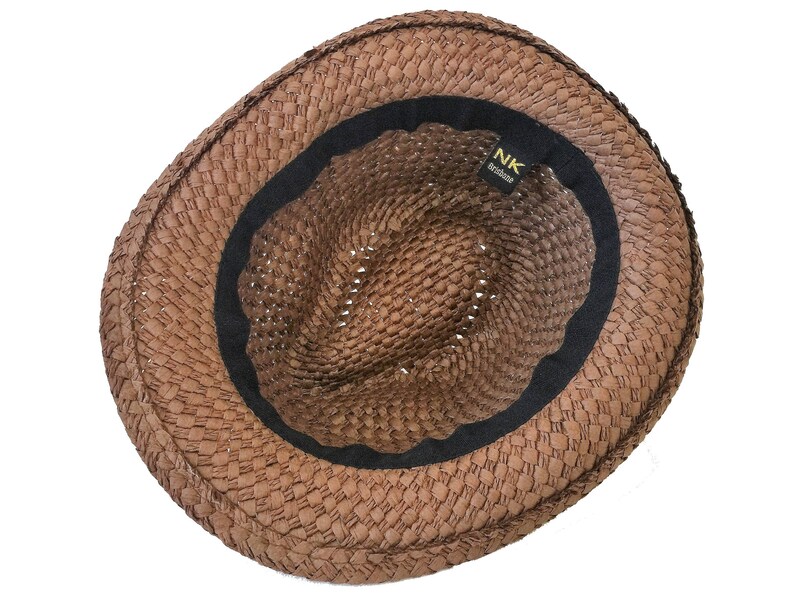 Unique Handmade Men or Women Summer Fedora Trilby hat