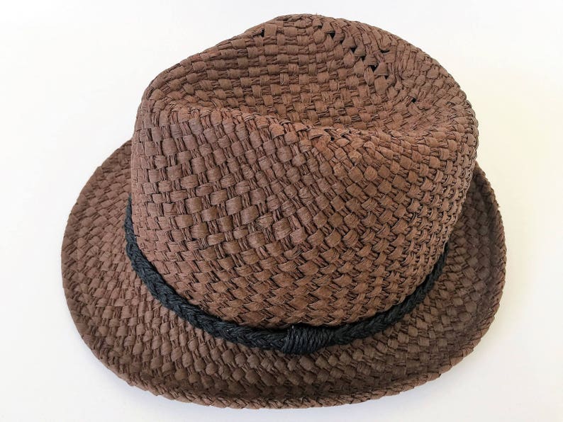 Unique Handmade Men or Women Summer Fedora Trilby hat
