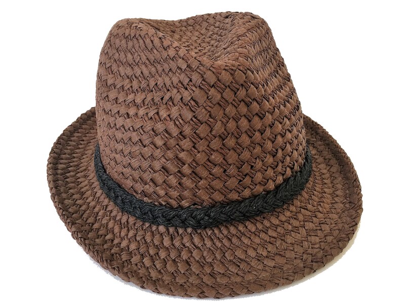 Unique Handmade Men or Women Summer Fedora Trilby hat