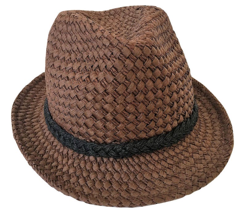 Unique Handmade Men or Women Summer Fedora Trilby hat