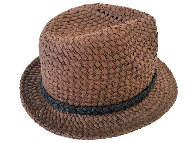 Unique Handmade Men or Women Summer Fedora Trilby hat