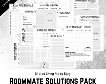 roommate chores etsy roommate chores