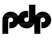 Pacific Drums - PDP NEW 2019 Logo - logo replacement for Bass Drum head - Die Cut - no background