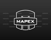 Mapex Saturn Mars logo replacement for Bass Drum head - Die Cut - no background