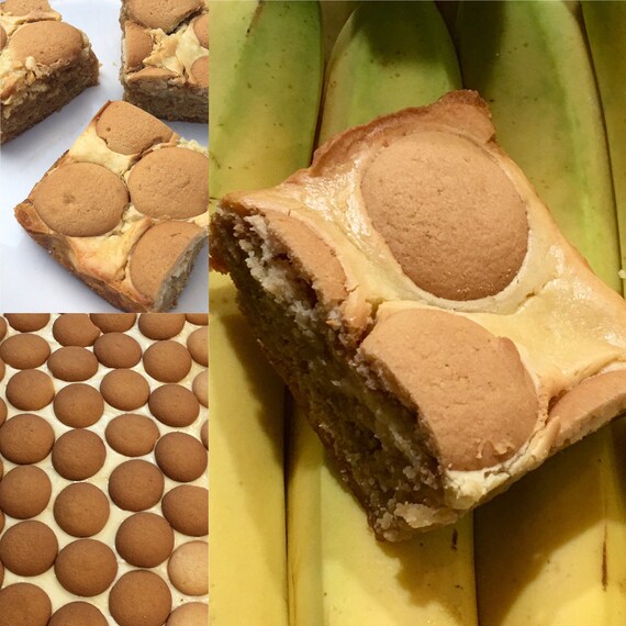 Banana Pudding Blondies Etsy