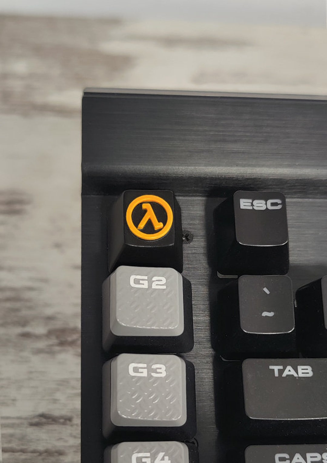Half-life Keycap Inspired Artisan Mechanical Gaming Keyboard Handmade ...