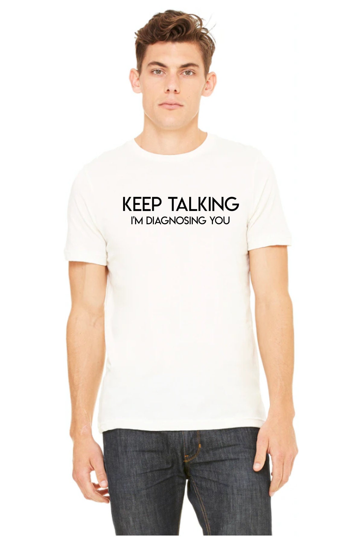 Men's Shirt Keep Talking | Etsy