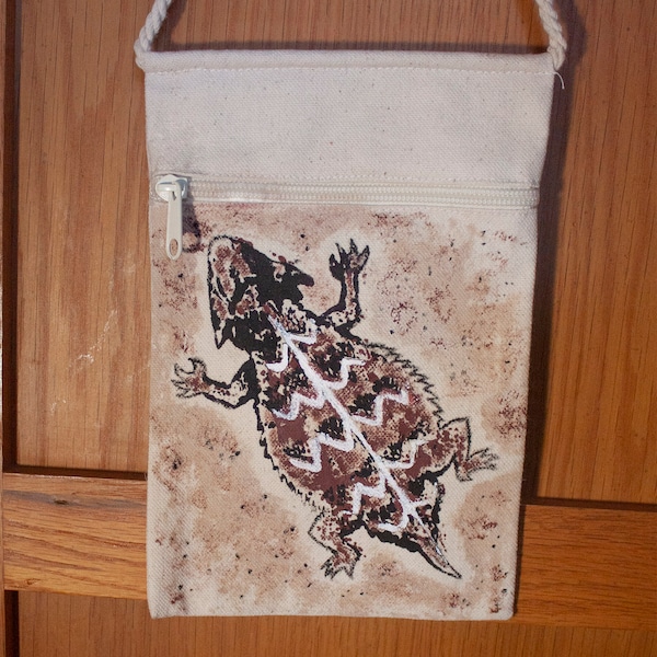 Horned Lizard Pouch