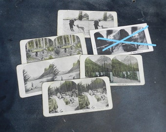 STEROSCOPE VIEWER CARDS/2 Sets Sold Separately