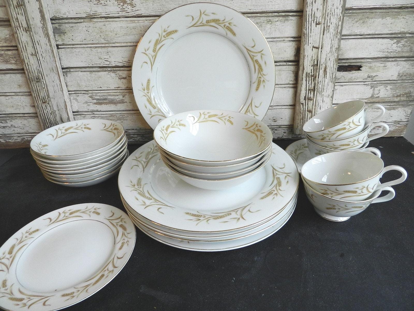 CH0OSE FR0M C0LLECTION 0F G0LDEN WHEAT FINE China/japan - Etsy