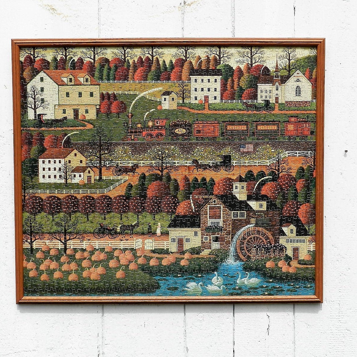 Charles wysocki cross stitch - Etsy 日本