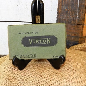 SOUVENIR DE VIRTON/12 vintage ansichtkaarten/afneembare kaarten/serie A