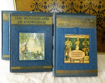 The WONDERLAND OF KNOWLEDGE Volumes- 1,3,5,7,8,9,10,12