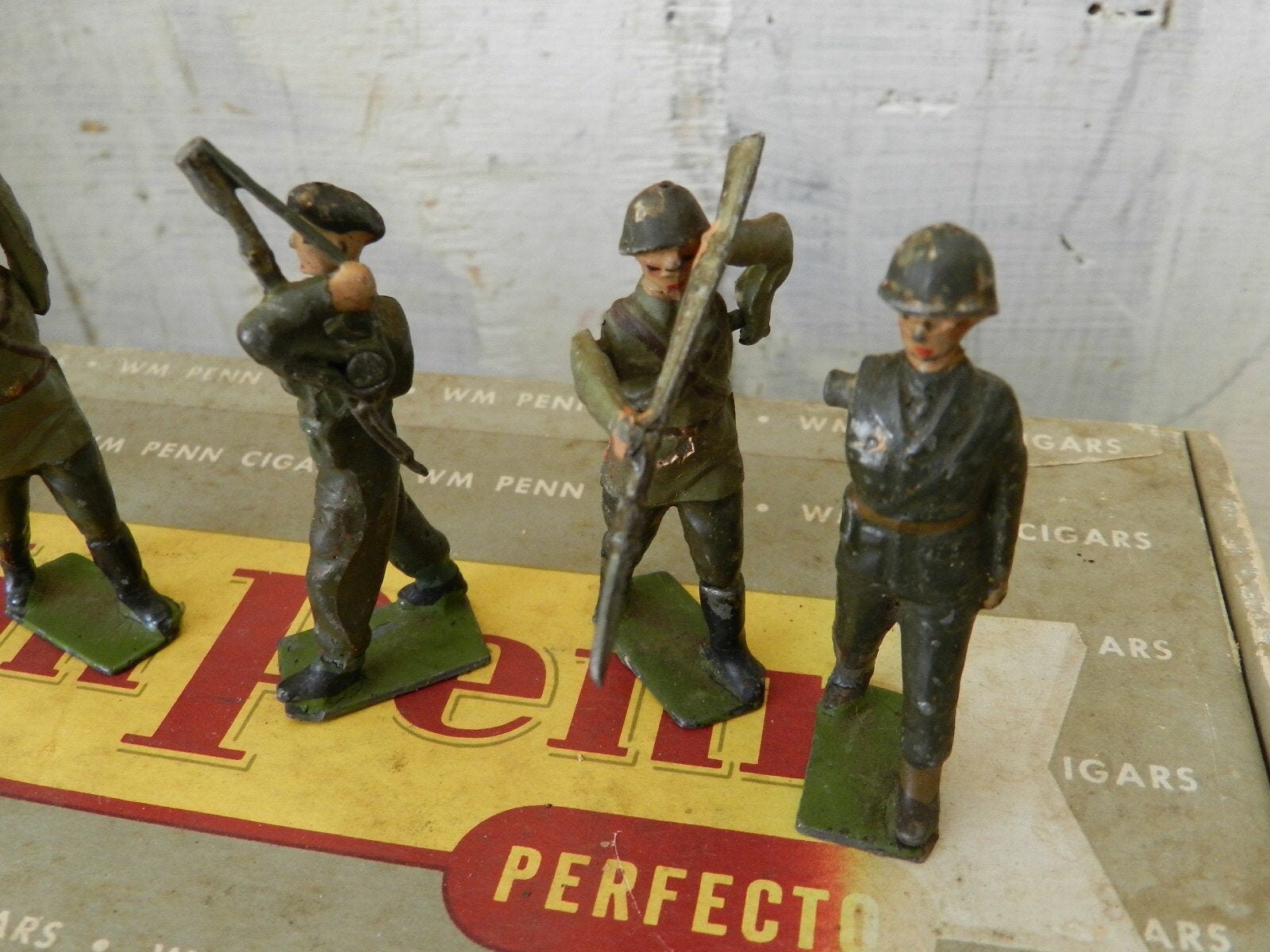 british army pewter figurines