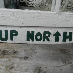 UP N0RTH HAND PAINTED BARReL STAVe