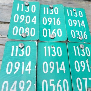 RETIRED MILE MARKERS