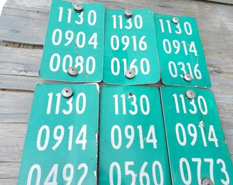 RETIRED MILE MARKERS