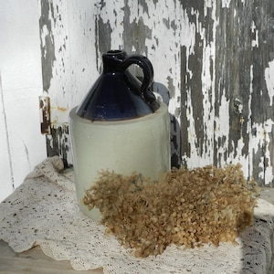 ANTIQUE JUG SALT Glazed Pottery/Stoneware