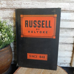 RUSSELL 0F H0LYOKE/1937 SUPPLY MANuAL/HARDBACK/576 pgs.