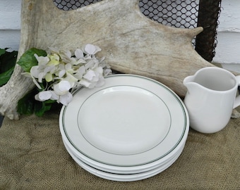 4 McNICOL CHINA 9 3/8" PLATES/ One Set of Four Available