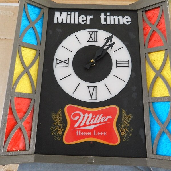 Miller High Life Clock Etsy