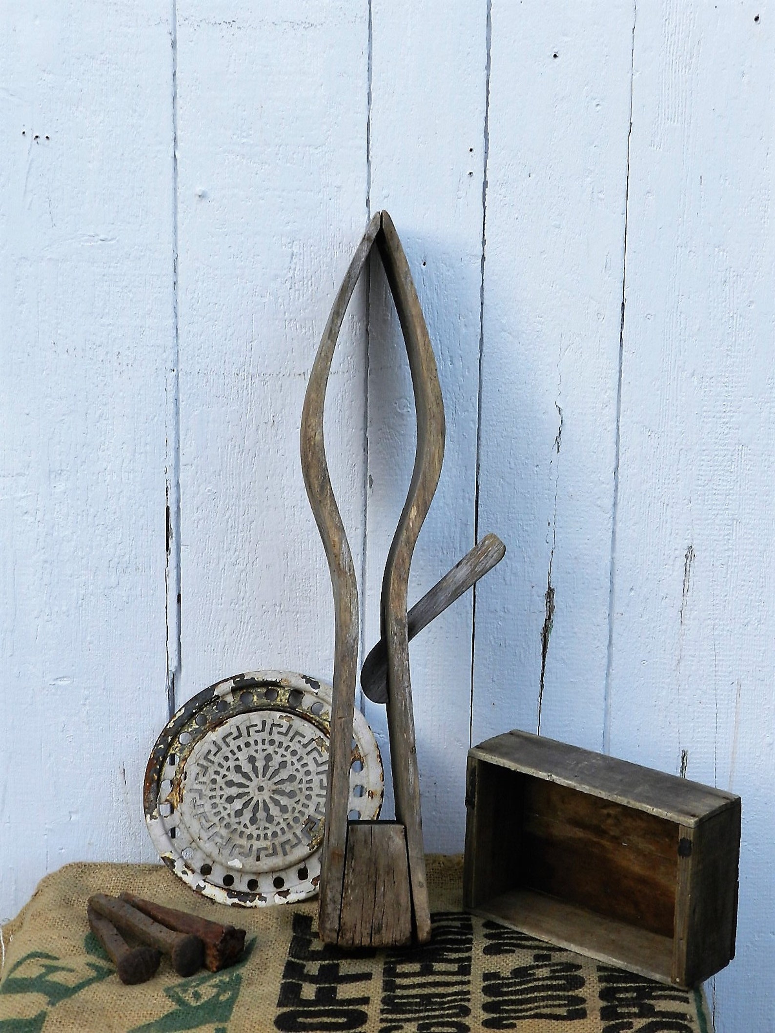 ANTIQUE HIDE STRETCHER Etsy