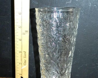 0NE ANCH0R H0CKING LID0 MILAN0 GLASS/ 6 3/8"/16 0Z./CRuSHED ICE GLASS