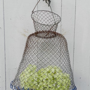 CESTA DE PESCA ANTIGUA
