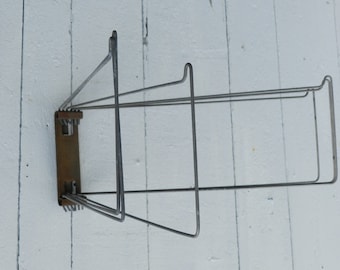 1950s PANTS STRETCHERS one Pair pant Creasers jean Stretchers metal  adjustable 35 Long picture Hangers poster Hanger 