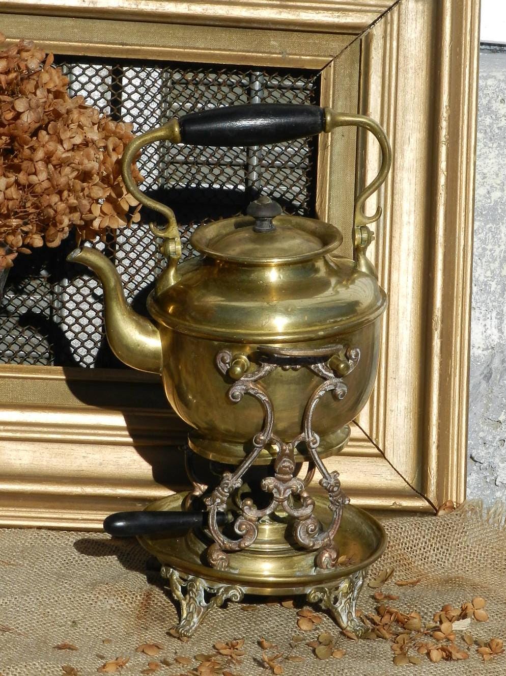 【Levesley Bros】アールデコのティーケトル バナー / スタンド Levesley Bros】アールデコのティーケトル バナー / スタンド Levesley