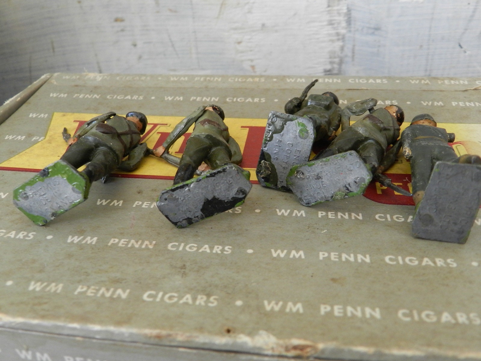 british army pewter figurines