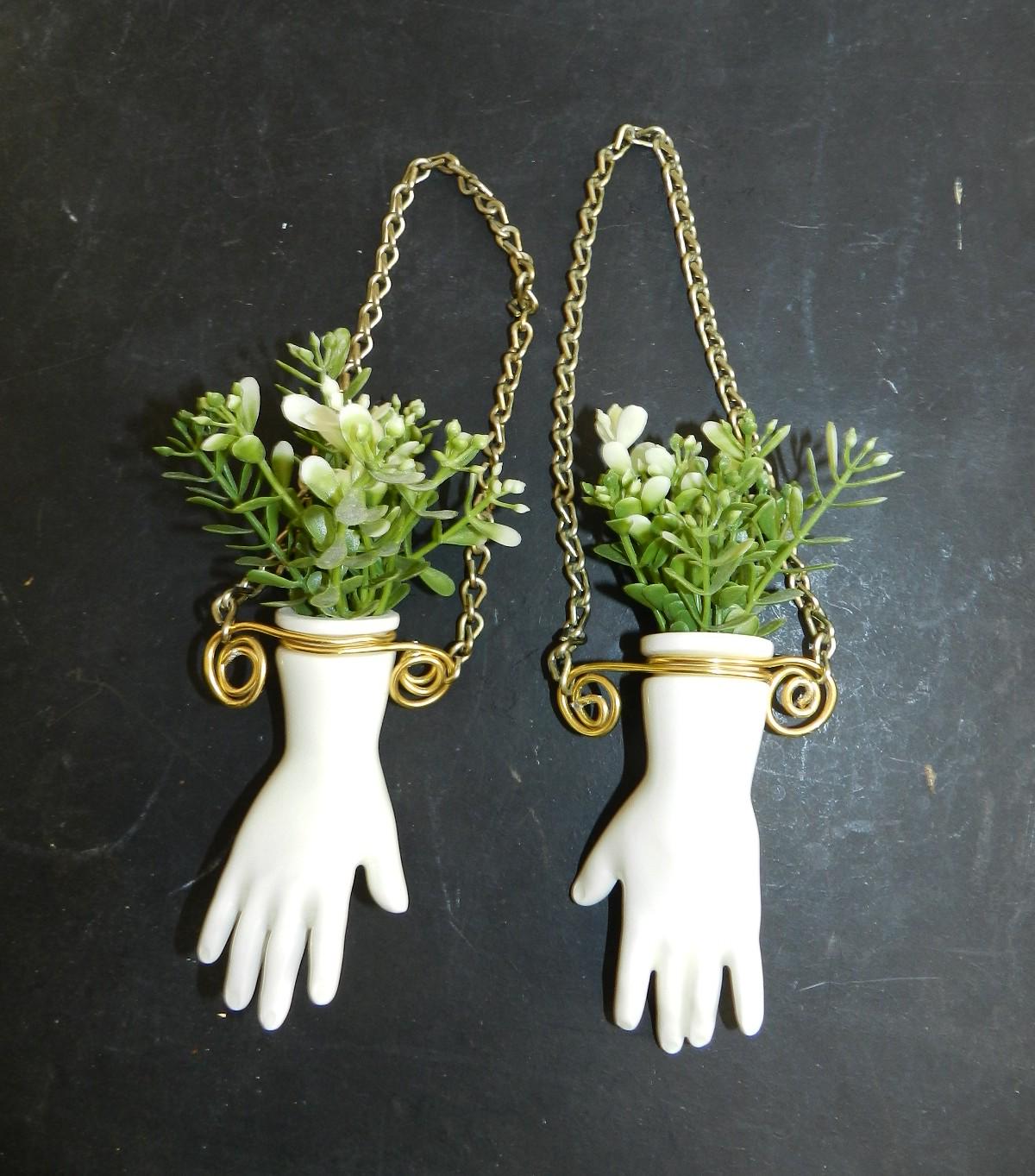 Lefton hand vase - Etsy 日本