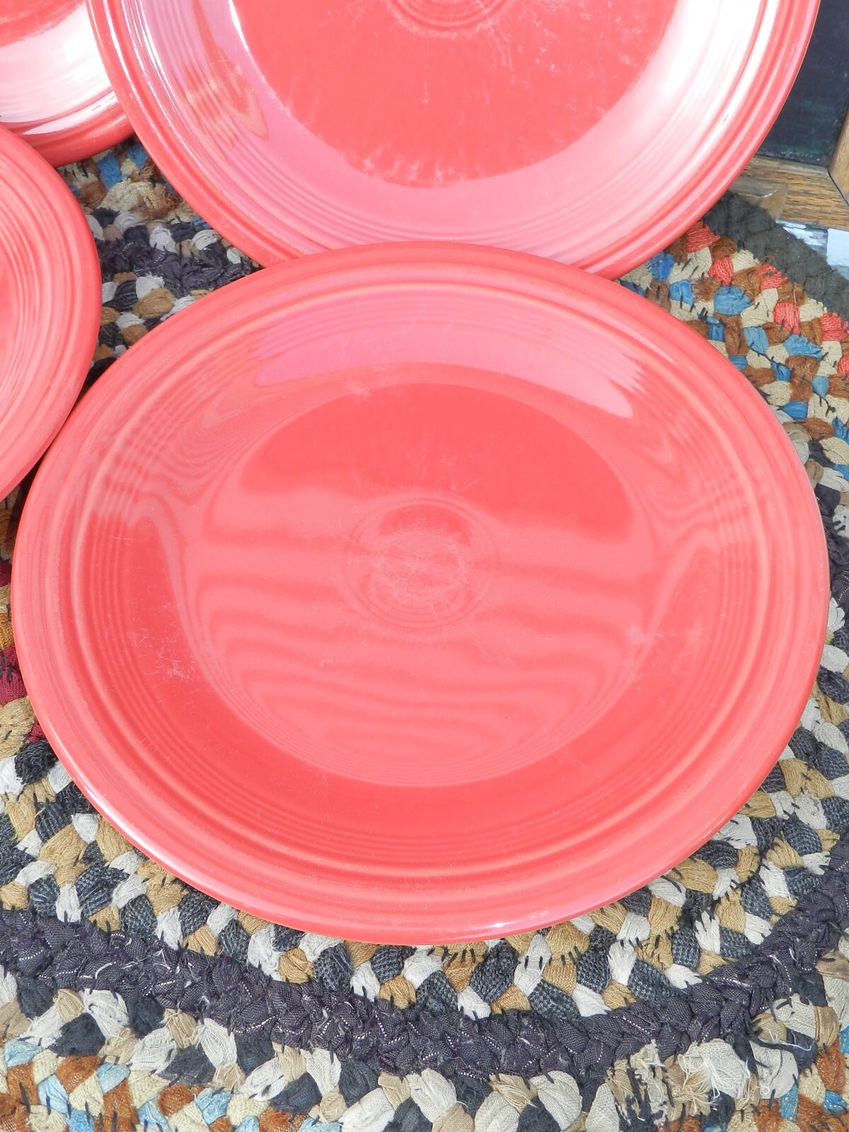 4 HOMER LAUGHLIN CHINA Co. Fiesta/lead Free/dinner Plates 10.5 Diam. Etsy