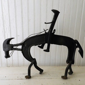 RAILROAD SPIKE ART Whoa Nellie