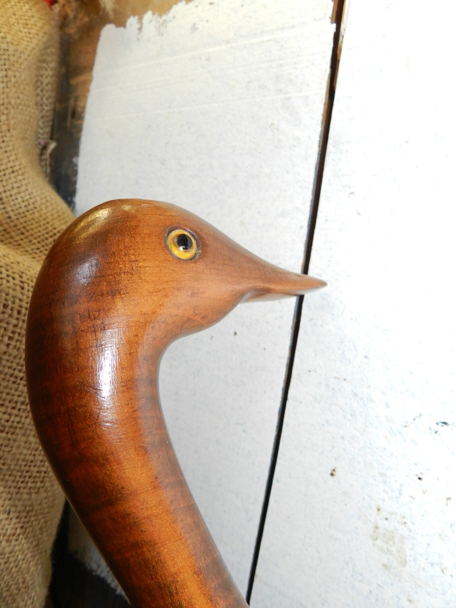 SOLID WOOD DUCK Lamp/Shade Etsy