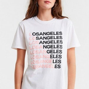 LA Los Angeles California ladies t-shirt