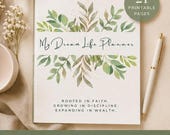 Dream Life Planner Printable | Goal Planner | Self Growth Journal | Digital Download