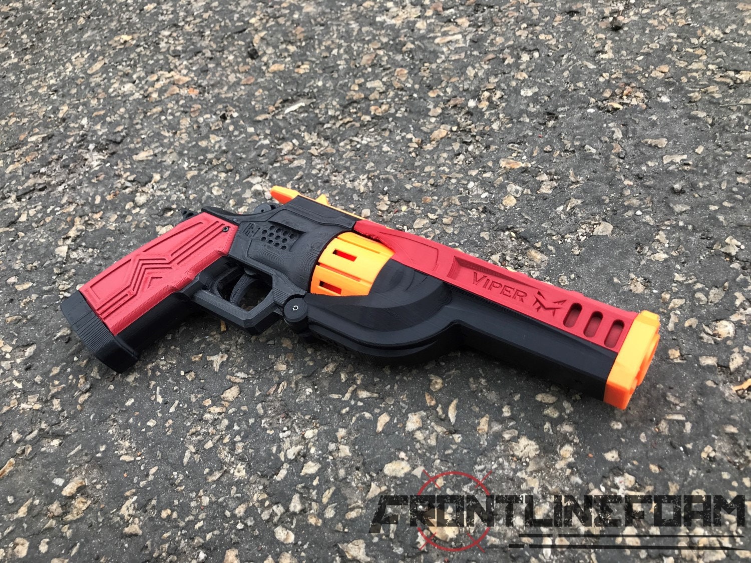 Nerf FR1 Viper Revolver Etsy