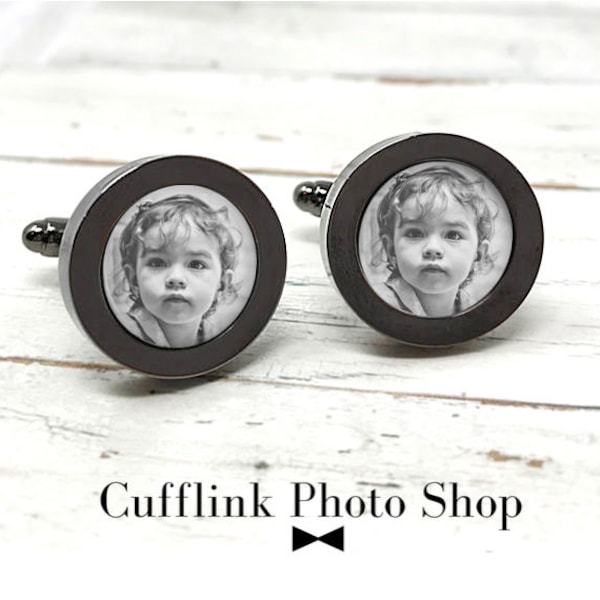 Personalized Cufflinks, Custom Cufflinks, Photo Cufflinks, Cufflinks Photo, Custom Photo, Gift for Dad, Cufflinks For Dad, Groomsmen Gift