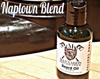 Beard Oil - Naptown Blend (Coffee scented beard oil) best selling items, beard gift, self care, beard oil kit, beard grooming, beard balm