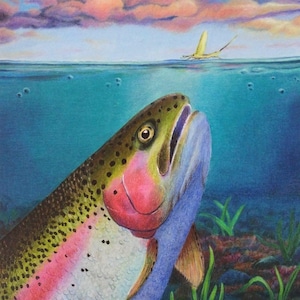 Dinner - 8&quot; x 10&quot; High Quality Archival Giclée Print