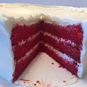 Nana Dot's Triple Layer Southern Red Velvet Cake