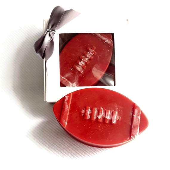 Football Soap Glycerin Soap Fall Season Soap Ball Soap Etsy