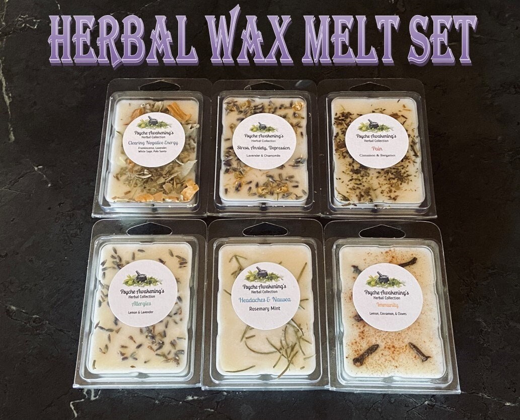 Herbal Wax Melts (Set of 6)