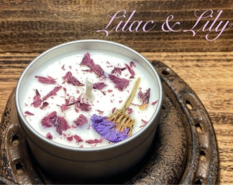 Lilac & Lily Soy Candle (4oz)