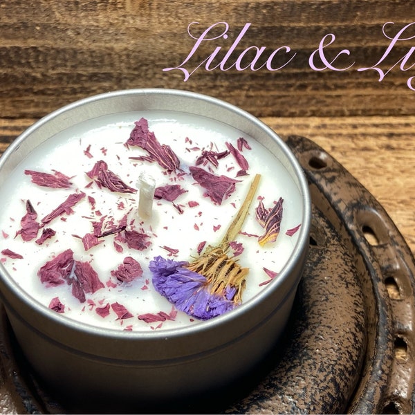 Lilac & Lily Soy Candle (4oz)