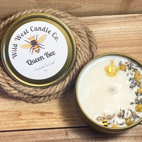 4oz Queen Bee Soy Candle