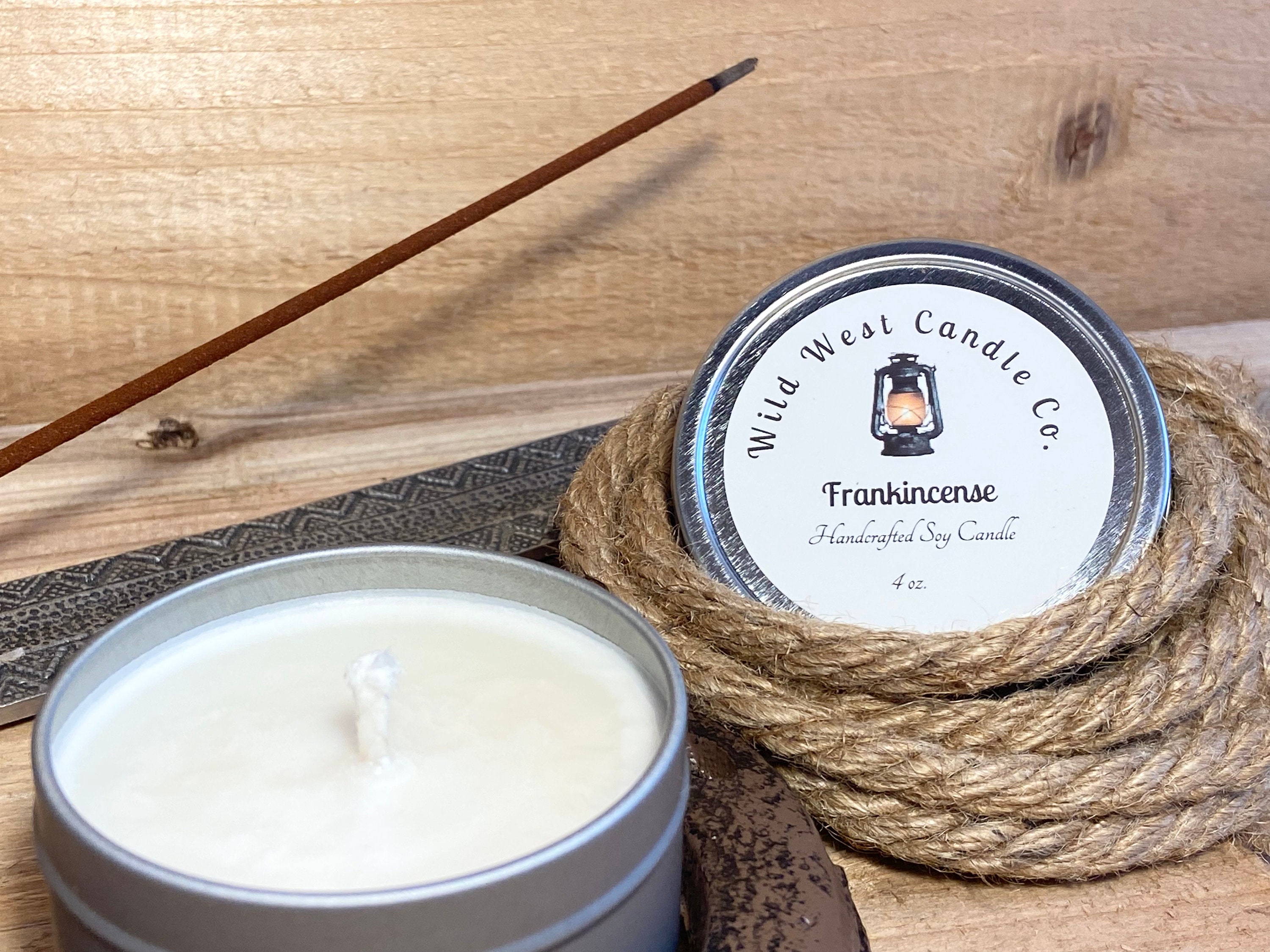 4oz Frankincense Soy Candle 