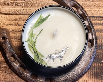 4oz Ranch Hand Soy Candle, New Look!